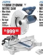 Dixon 1100W 210mm Mitre Saw