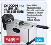 Dixon 3Ltr Stainless Steel Deep Fryer DF035