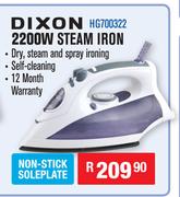Dixon 2200W Steam Iron HG700322