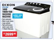 Dixon 14Kg Twin Tub Washing Machine XPB14082