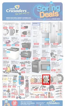 Cash Crusaders : Spring Deals (13 Sept - 6 Oct 2019), page 3