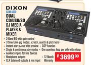Dixon Dual CD/USB/SD DJ Media Player & Mixer CDM-5000