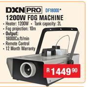 DXN Pro 1200W Fog Machine DF18000