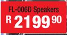 Dixon Dual 10" Stereo Speakers (Pair) With LED Effects FL-006D