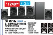 Dixon 5.1 Channel DVD Home Theatre System DN36WBT