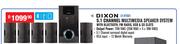 Dixon 5.1 Channel Multimedia Speaker System With Bluetooth,FM Radio, USB & SD Slots LY-HT601
