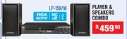 Dixon DVD/Media Player & Speakers Combo LP-158/M