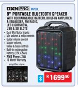 DXN Pro 8" Portable Bluetooth Speaker MPD8L