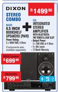 Dixon 6.5 Inch Bookshelf Speakers (Pair) MA302