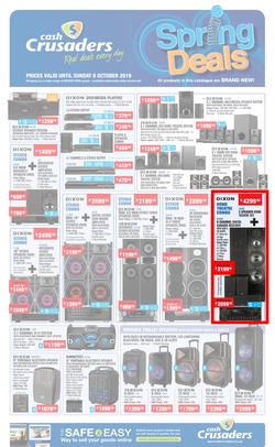 Cash Crusaders : Spring Deals (13 Sept - 6 Oct 2019), page 5