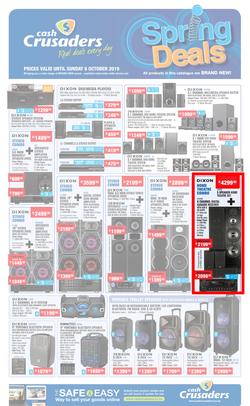 Cash Crusaders : Spring Deals (13 Sept - 6 Oct 2019), page 5