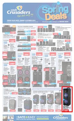 Cash Crusaders : Spring Deals (13 Sept - 6 Oct 2019), page 5
