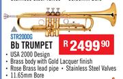 Sanchez Brass Instruments Bb Trumpet STR2000G