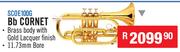 Sanchez Brass Instruments Bb Cornet SCOE100G