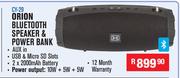 Orion Bluetooth Speaker & Power Bank CY-29