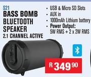 Dixon Bass Bomb Bluetooth Speaker 2.1 Channel Active S21