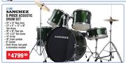 Sanchez 5 Piece Acoustic Drum Set S-1300