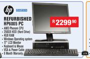 HP Refurbished HP6005 PC 60058000