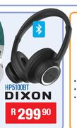 Dixon Bluetooth Wireless Headphones With FM Radio HP5100BT