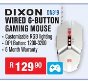 Dixon Wired 6 Button Gaming Mouse DN319