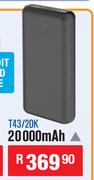 Dixon Power Bank 20000mAh T43/20K