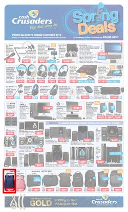 Cash Crusaders : Spring Deals (13 Sept - 6 Oct 2019), page 7