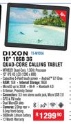 Dixon 10" 16GB 3G Quad-Core Calling TABLET TS-M105A