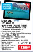 Dixon 10" 16GB 3G Quad-Core Calling Tablet TS-M105B