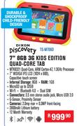 Dixon Discovery 7" 8GB 3G Kids Edition Quad-Core TAB TS-M706D