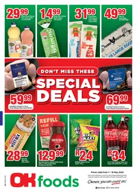 OK Foods Northern Cape, North West & Free State : Don't Miss These Special Deals (07 May - 18 May 2025)