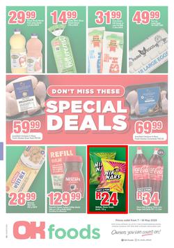OK Foods Northern Cape, North West & Free State : Don't Miss These Special Deals (07 May - 18 May 2025), page 1