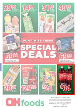 OK Foods Northern Cape, North West & Free State : Don't Miss These Special Deals (07 May - 18 May 2025), page 1