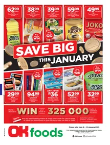 OK Foods Northern Cape, North West & Free State : Save Big This January (02 January - 19 January 2025)