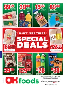 OK Foods Northern Cape, North West & Free State : Don't Miss These Special Deals (25 February - 09 March 2025)