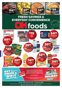 OK Foods Northern Cape, North West & Free State : Fresh Savings & Everyday Convenience (24 July - 10 August 2026)