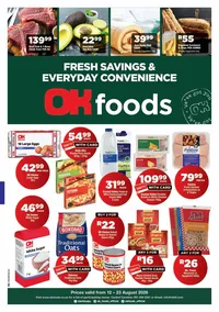 OK Foods Northern Cape, North West & Free State : Fresh Savings & Everyday Convenience (12 August - 23 August 2026)