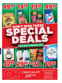 OK Foods Northern Cape, North West, Free State : Don't Miss These Special Deals (07 February - 18 February 2024)