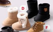 Boys Or Girls Snug Boots Size 1-4