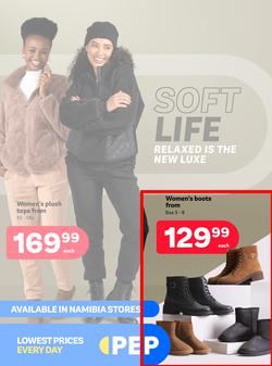 PEP Namibia : Soft Life (23 April - 21 May 2025), page 1