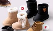 Boys Or Girls Snug Boots Size 1-4