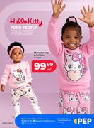 Hello Kitty Character Tops Or Bottoms 2-7 Years-Each