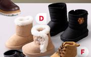 Boys & Girls Snug Boots Size 1-4