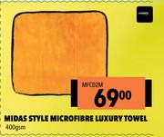 Midas Style Microfibre Luxury Towel MFC02M