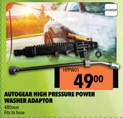 Autogear High Pressure Power Washer Adaptor 480mm HPPW01