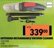 Autogear Rechargeable Vacuum Cleaner VC55