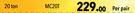Safeload Mighty Chocks 20 Ton MC20T-Per Pair