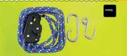 Midas Style Rope, cam, Cleat, Tie Down & Hoist Sets 2.4m LH24M