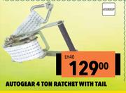 Autogear 4 Ton Ratchet With Tail LH40