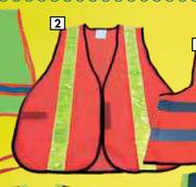 Autogear Reflective Warning Vests 64 x 55cm 55g WV14