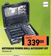 Autogear Power Drill Accessory Set (60 Piece Set) DB60PC